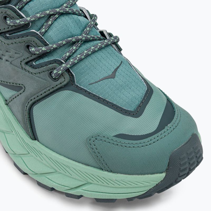 Cizme de trekking pentru femei HOKA Anacapa Mid GTX verde 1119372-TMGR 9