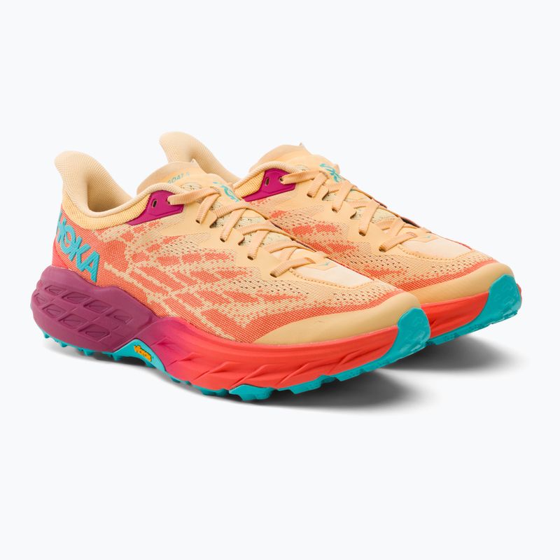 HOKA Speedgoat 5 impala/flame, pantofi de alergare pentru bărbați 3