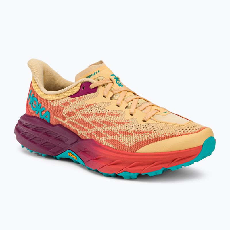 Pantofi de alergare pentru femei HOKA Speedgoat 5 impala/flame 1123158-IFLM
