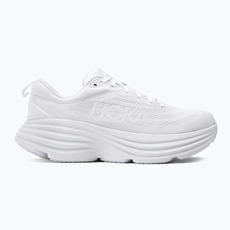 Încălăminte de alergat pentru bărbați HOKA Bondi 8 white/white 2