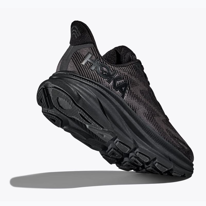 Încălțăminte de alergare pentru femei HOKA Clifton 9 black/black 11