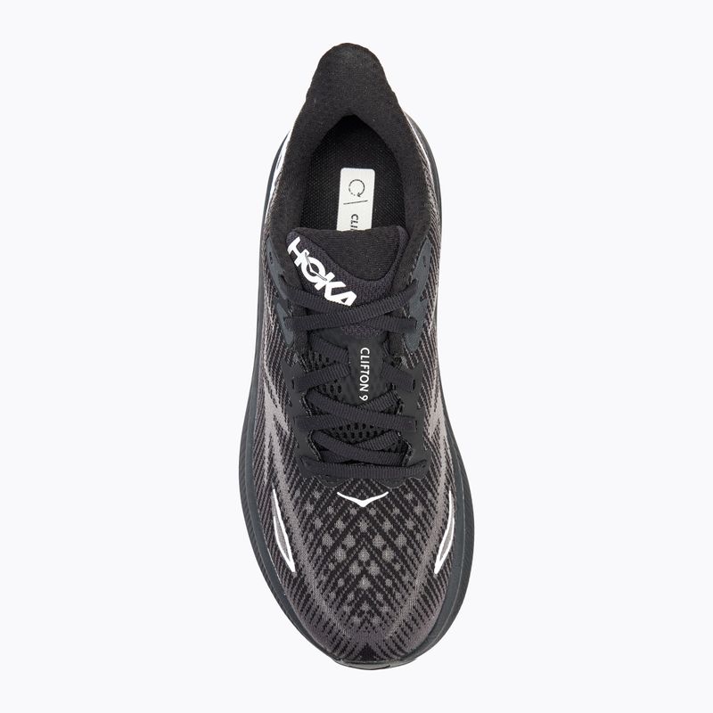 Încălțăminte de alergat pentru femei HOKA Clifton 9 black/white 5