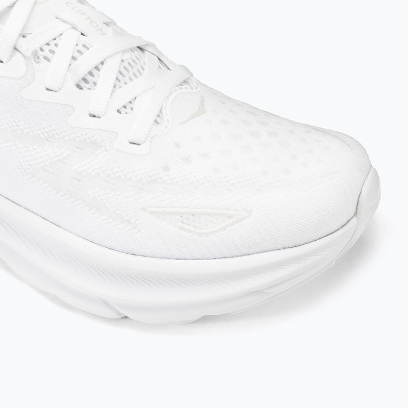 Încălțăminte de alergare pentru femei HOKA Clifton 9 white/white 7