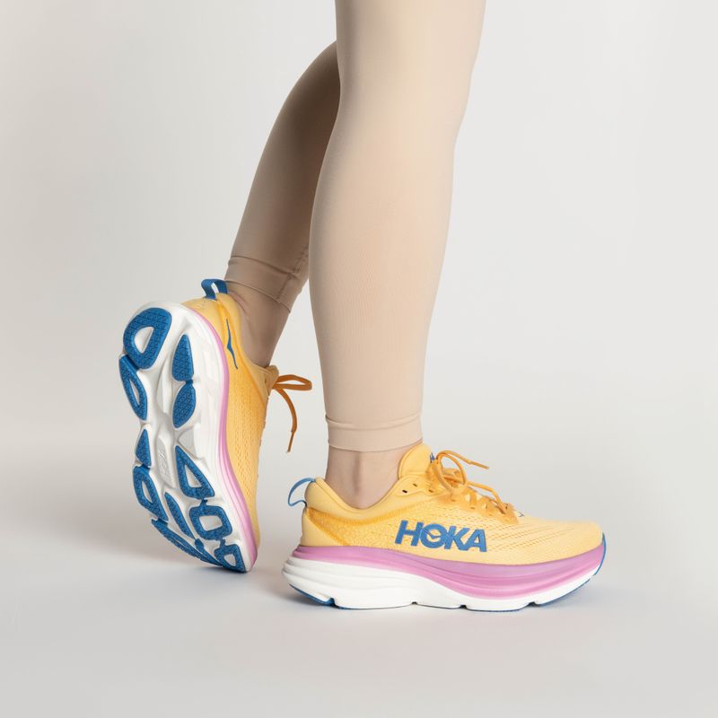 Încălțăminte de alergare pentru femei HOKA Bondi 8 impala/cyclamen 2