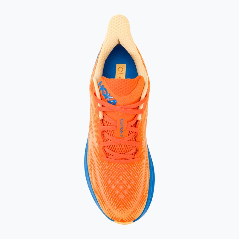 Încălțăminte de alergare pentru bărbați HOKA Clifton 9 Wide vibrant orange/impala 6