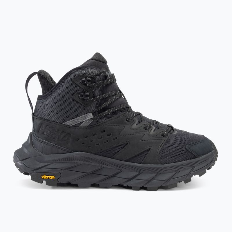 Încălțăminte de trekking pentru bărbați HOKA Anacapa Breeze Mid black/black 2