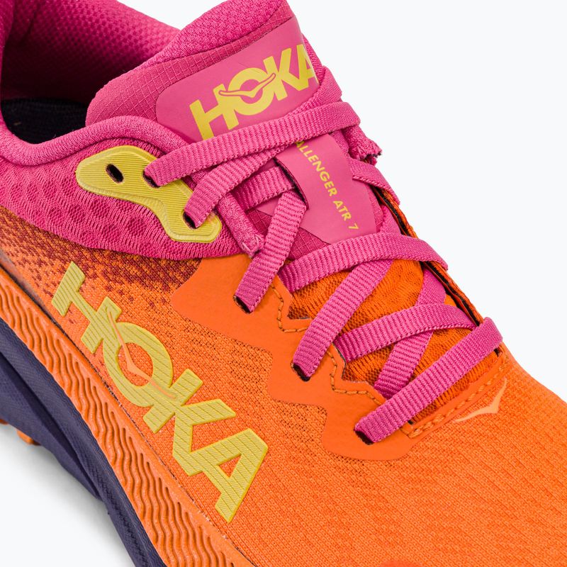 Pantofi de alergare pentru femei HOKA Challenger ATR 7 GTX portocaliu-roz 1134502-VOPY 12