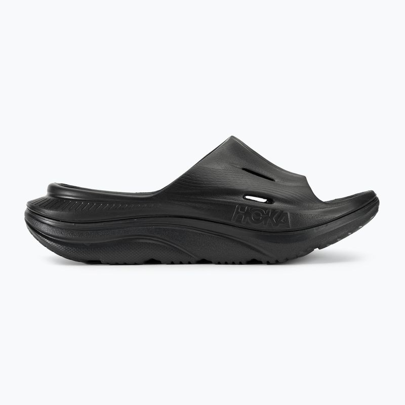 Papuci HOKA ORA Recovery Slide 3 black/black 2