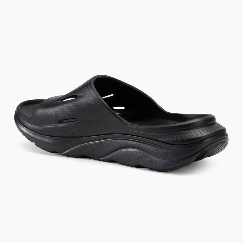 Papuci pentru copii HOKA Ora Recovery Slide 3 black/black