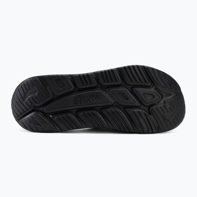 Papuci pentru copii HOKA Ora Recovery Slide 3 black/black