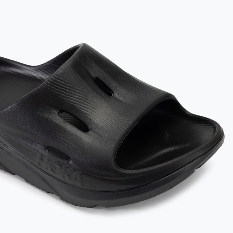 Papuci pentru copii HOKA Ora Recovery Slide 3 black/black