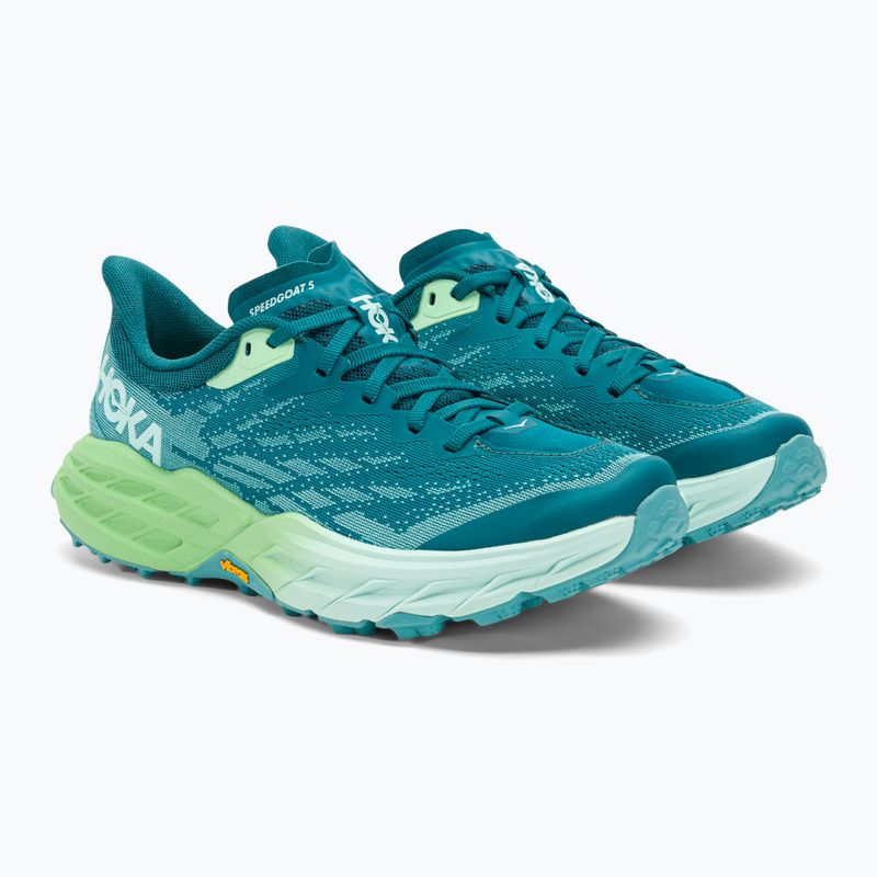 Pantofi de alergare pentru femei HOKA Speedgoat 5 deep lagoon/ocean mist 4