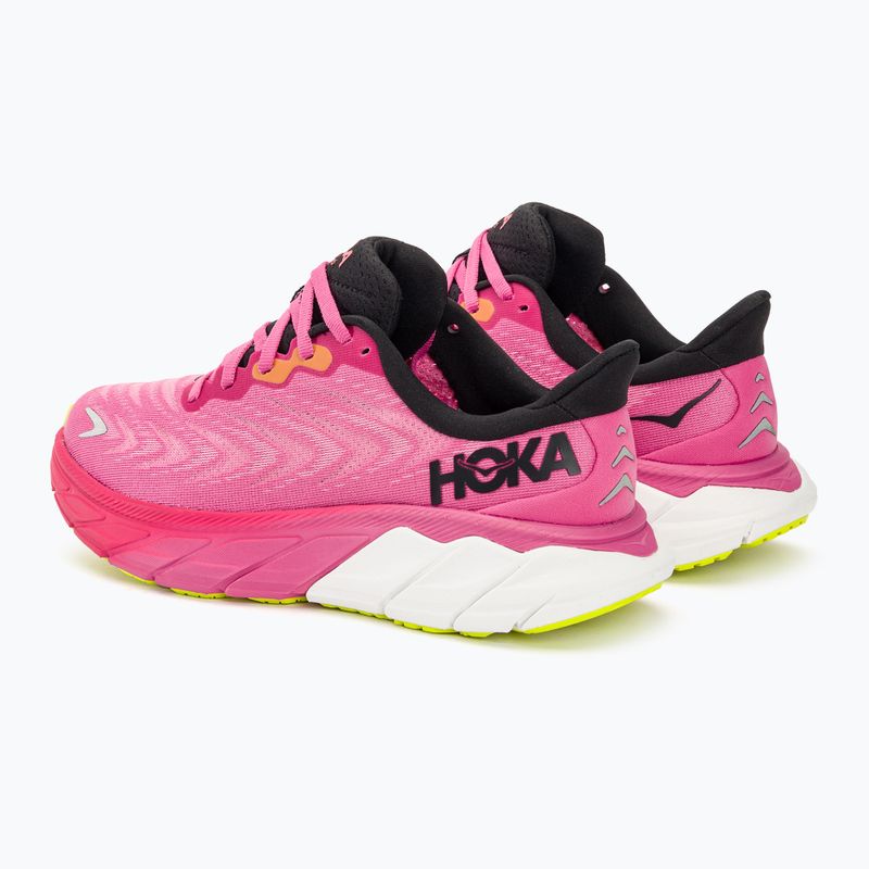 Încălțăminte de alergat pentru femei HOKA Arahi 6 strawberry/black 3