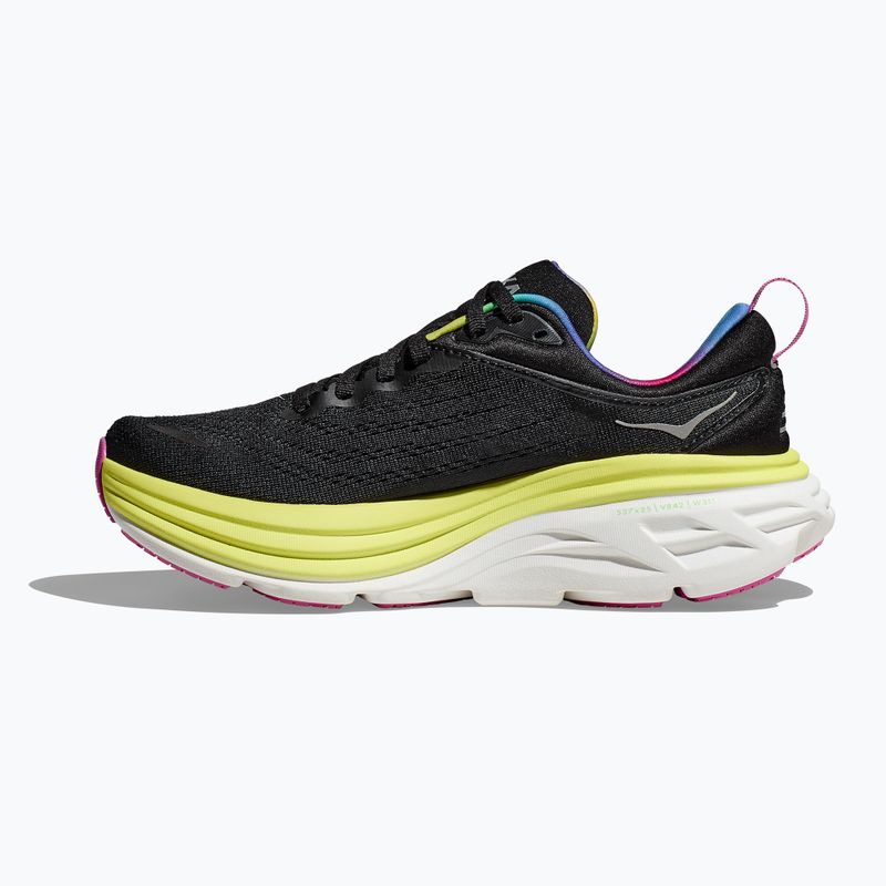 Încălțăminte de alergare pentru bărbați HOKA Bondi 8 black/citrus glow 3