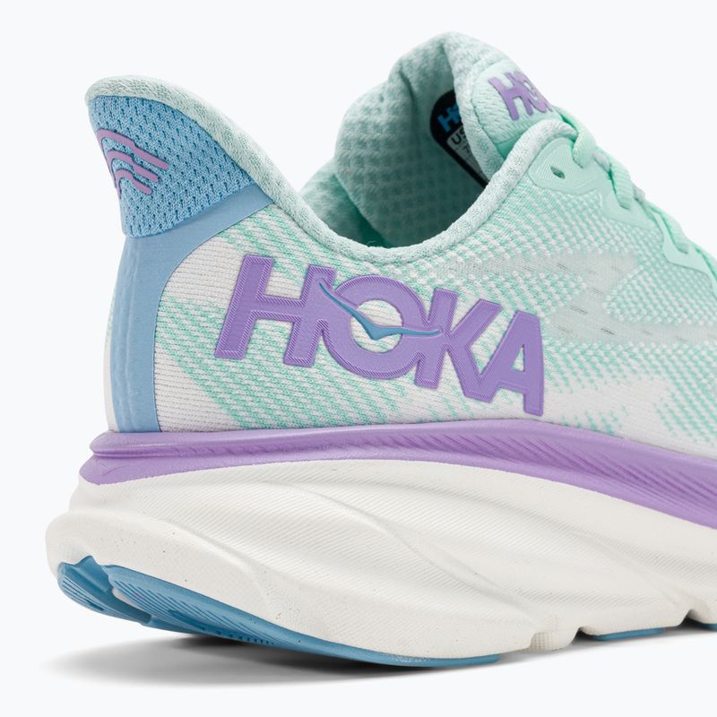 Pantofi de alergare pentru femei HOKA Clifton 9 sunlit ocean/lilac mist 9