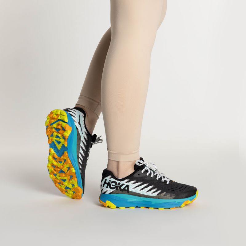 Încălțăminte de alergare pentru femei HOKA Torrent 3 black/diva blue 2