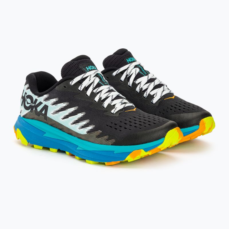 Încălțăminte de alergare pentru femei HOKA Torrent 3 black/diva blue 5