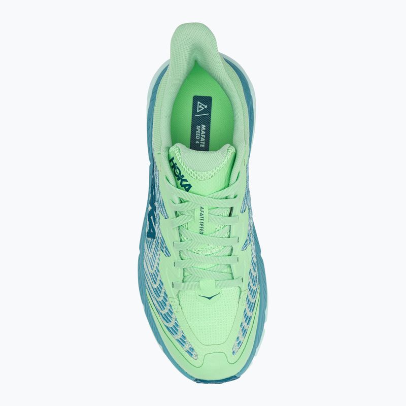 Pantofi de alergare pentru femei HOKA Mafate Speed 4 lime glow/ocean mist 6