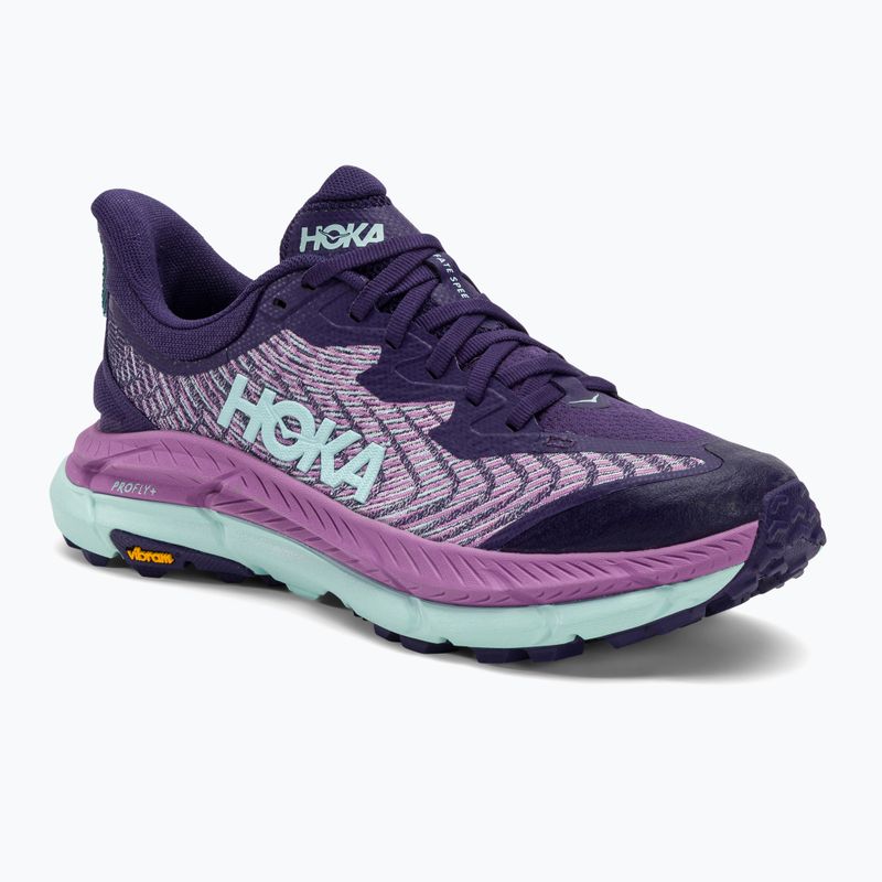 Pantofi de alergare pentru femei HOKA Mafate Speed 4 night sky/orchid flower