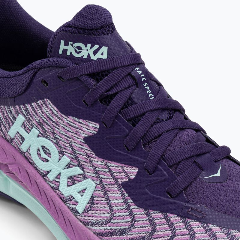 Pantofi de alergare pentru femei HOKA Mafate Speed 4 night sky/orchid flower 9