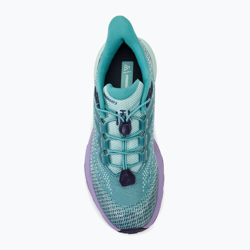 Încălțăminte de alergat pentru copii HOKA Speedgoat 5 ocean mist/lilac mist 5