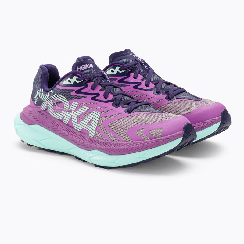 Pantofi de alergare pentru femei HOKA Tecton X 2 orchid flower/night sky 4