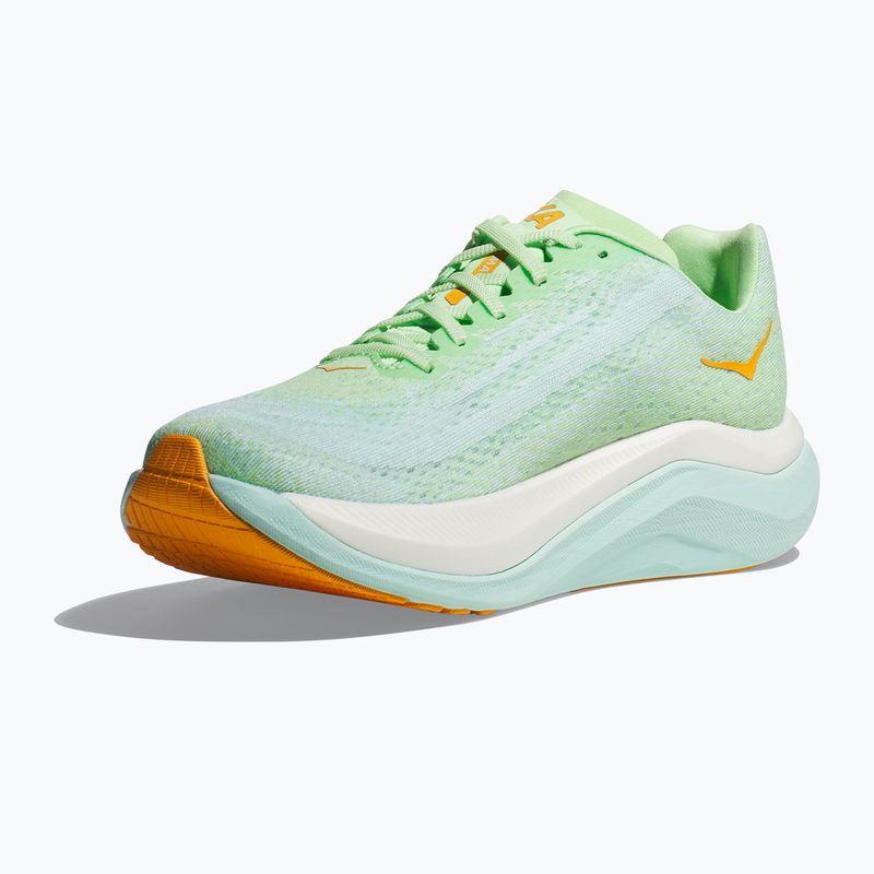 Pantofi de alergare pentru femei HOKA Mach X lime glow/sunlit ocean 17