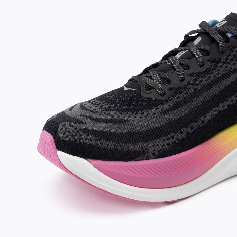 Încălțăminte de alergat pentru bărbați HOKA Mach X black/silver 7