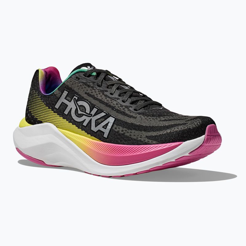 Încălțăminte de alergat pentru bărbați HOKA Mach X black/silver 8
