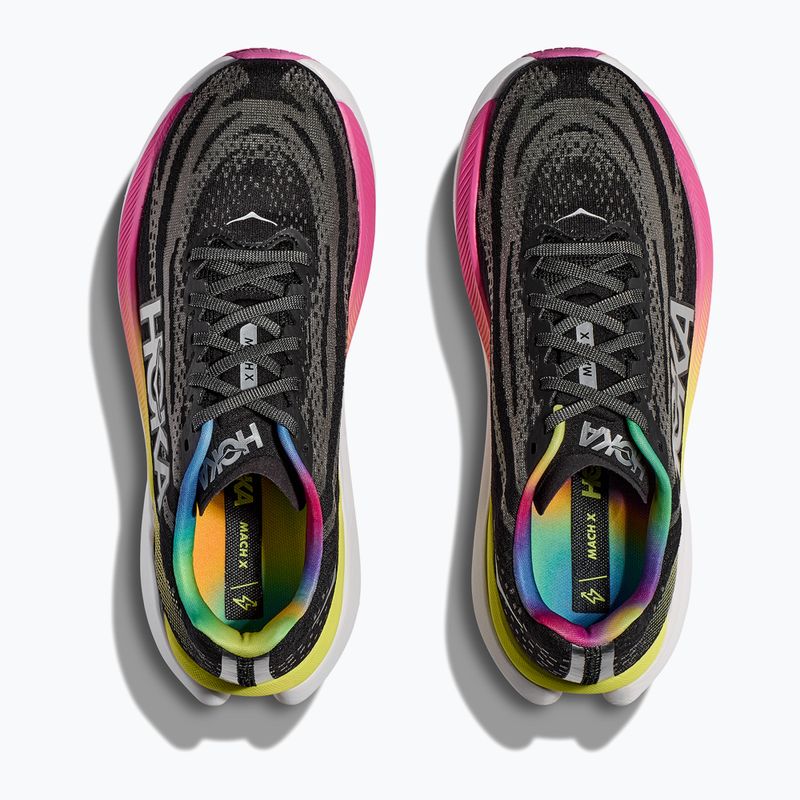 Încălțăminte de alergat pentru bărbați HOKA Mach X black/silver 12