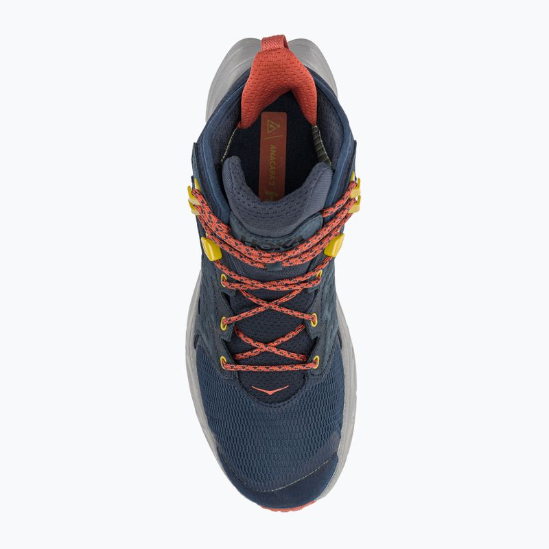 Cizme de trekking pentru bărbați HOKA Anacapa 2 Mid GTX spațiu exterior/gri 6