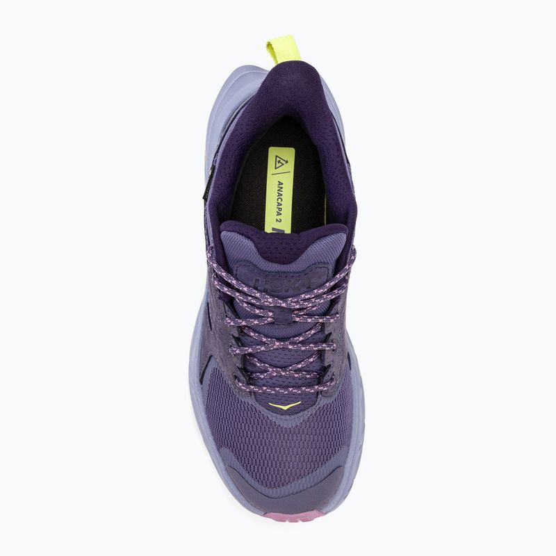 Încălțăminte de trekking pentru femei HOKA Anacapa 2 Low GTX meteor/cosmic sky 5