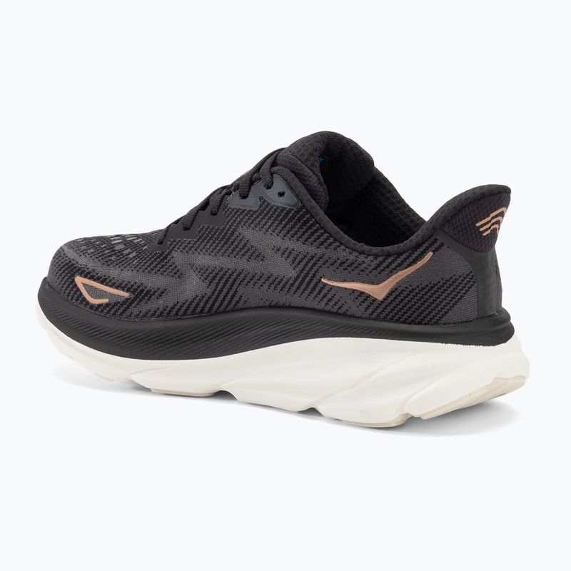 Încălțăminte de alergare pentru femei HOKA Clifton 9 black/rose gold 3