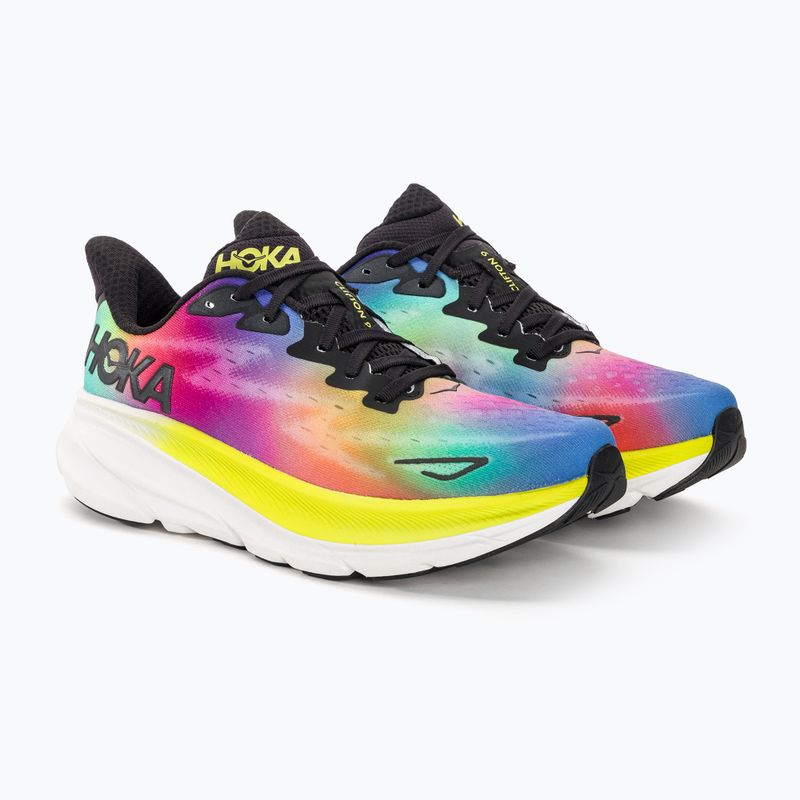 Pantofi de alergare pentru bărbați HOKA Clifton 9 negru/multi 4