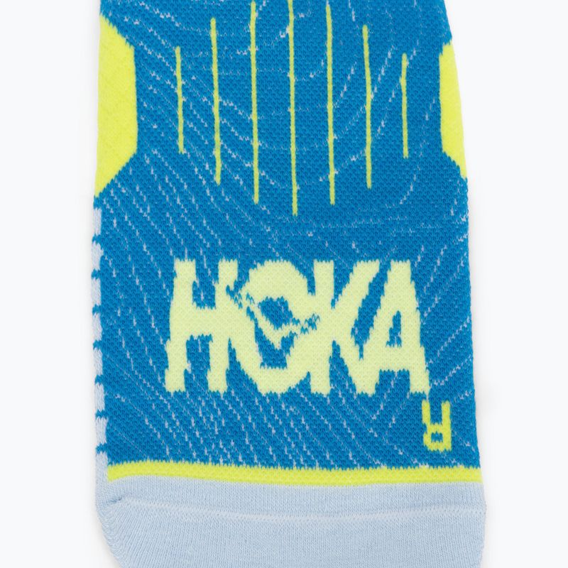 Șosete de alergare HOKA Crew Run Sock 3 pary diva blue/ice water/evening primrose 6