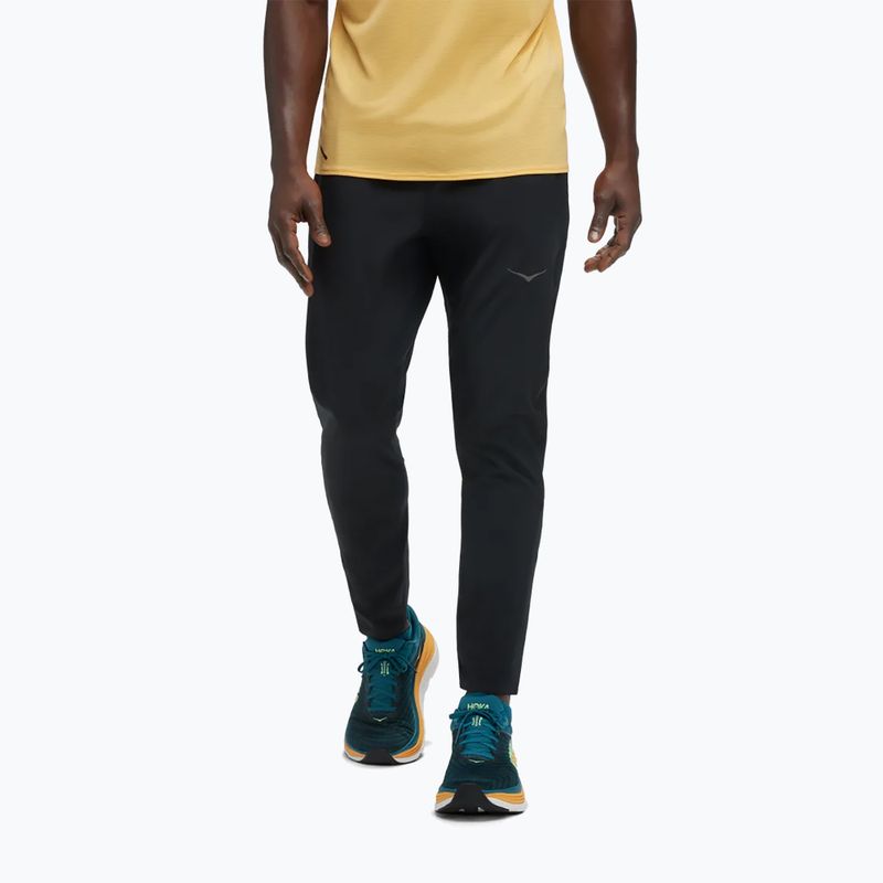 Pantaloni de alergare pentru bărbați HOKA Novafly Run black