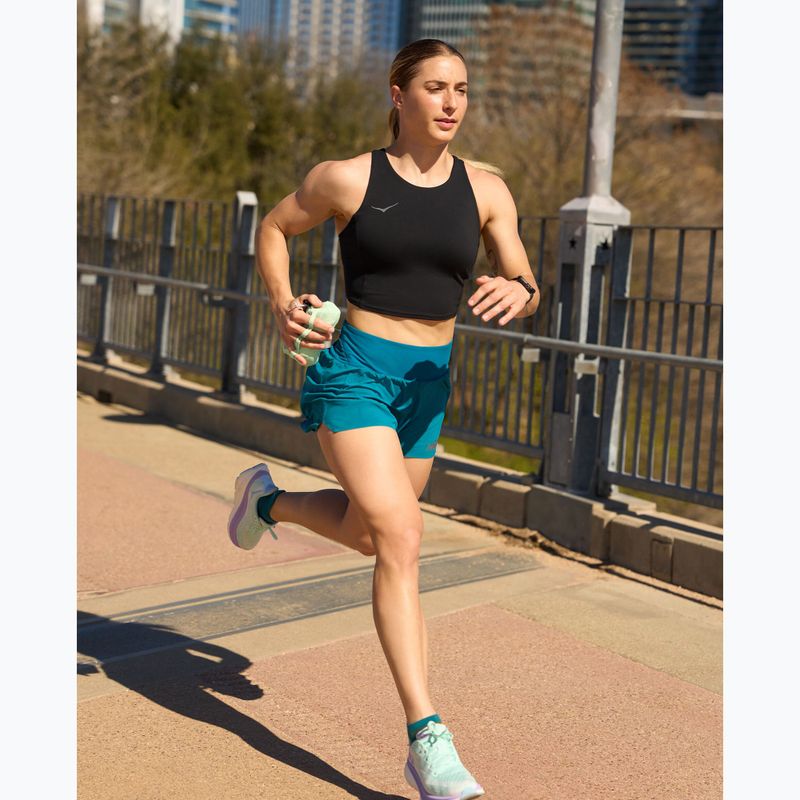 Sutien de antrenament HOKA Elaro Crop black 4