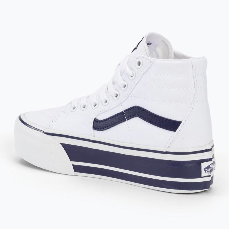Încălțăminte Vans UA SK8-Hi Tapered Stackform Sport Stripes navy true/white 3