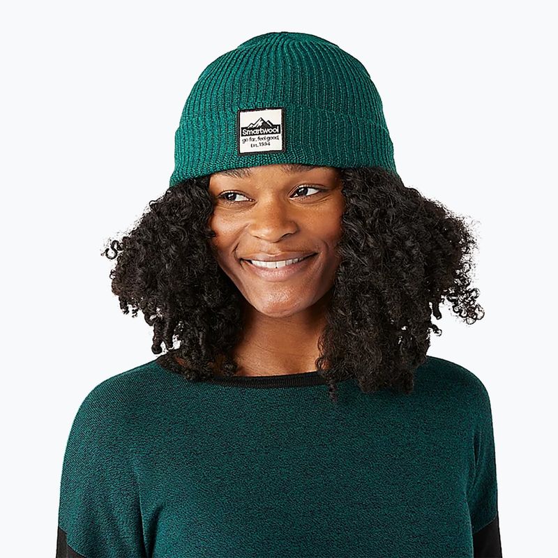 Căciulă de iarnă Smartwool Smartwool Patch verde smarald heather 7