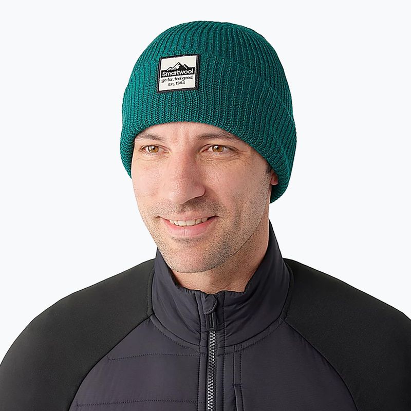 Căciulă de iarnă Smartwool Smartwool Patch verde smarald heather 8