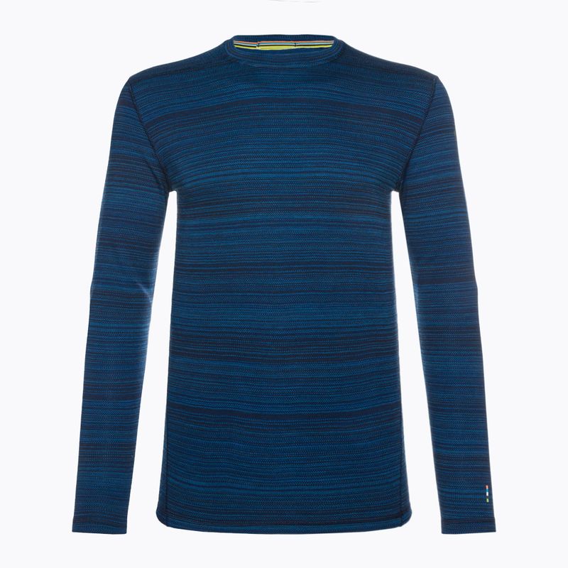 Bluză termică pentru bărbați Smartwool Merino 250 Baselayer Crew Boxed deep navy color shift 3