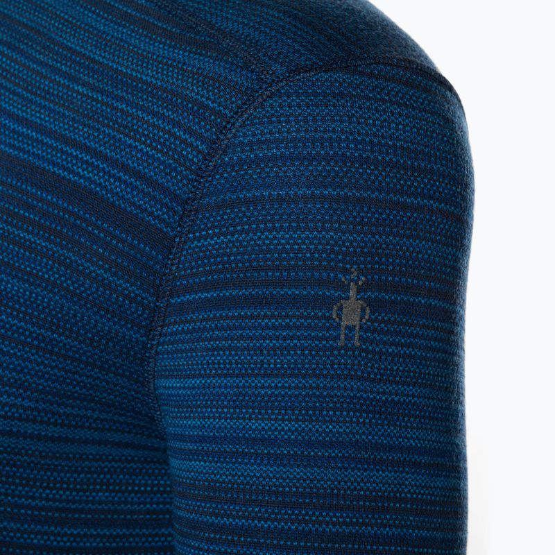 Bluză termică pentru bărbați Smartwool Merino 250 Baselayer Crew Boxed deep navy color shift 5