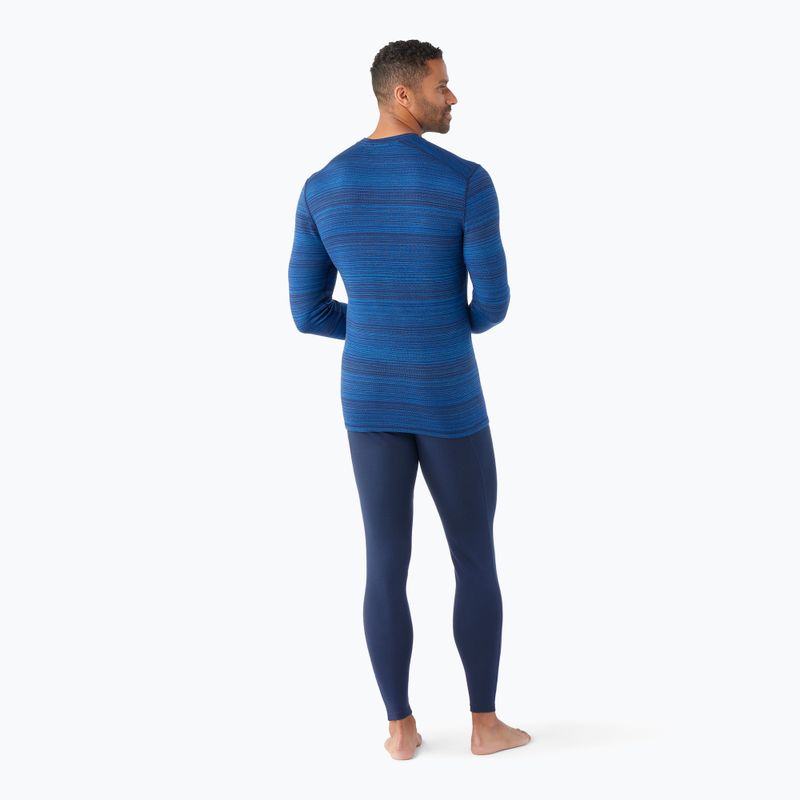 Bluză termică pentru bărbați Smartwool Merino 250 Baselayer Crew Boxed deep navy color shift 2