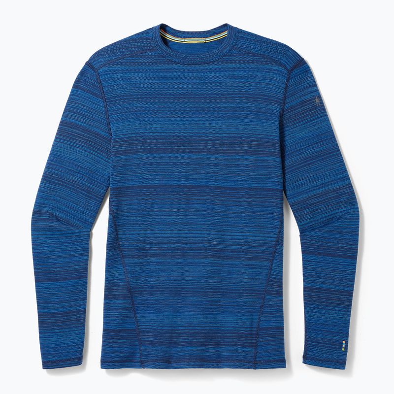 Bluză termică pentru bărbați Smartwool Merino 250 Baselayer Crew Boxed deep navy color shift 6