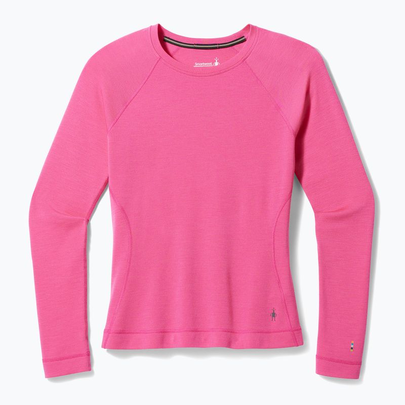 Bluză termică pentru femei Smartwool Merino 250 Baselayer Crew Boxed power pink 6