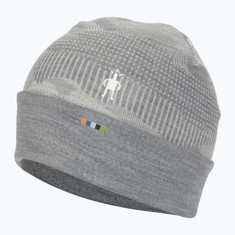 Smartwool Merino reversibil cu manșetă cu manșetă gri deschis șapcă Mountain Scape 3