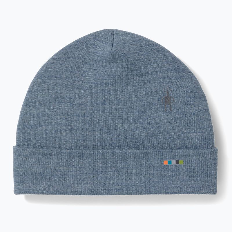 Căciulă Smartwool Merino Reversible Cuffed pewter blue heather