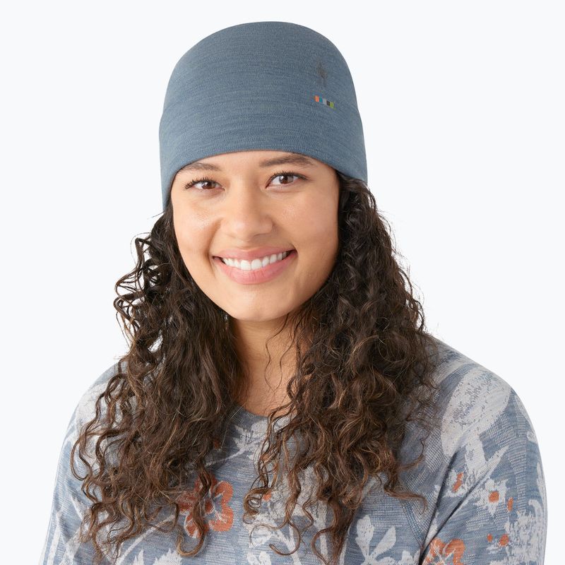 Căciulă Smartwool Merino Reversible Cuffed pewter blue heather 2