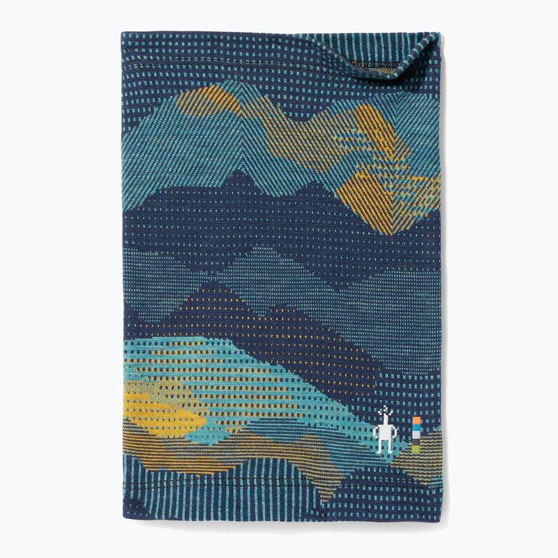 Guler pentru copii Smartwool Thermal Merino blueberry mtn scape