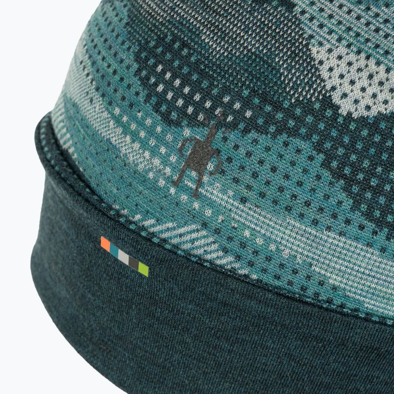 Smartwool Merino reversibil cu manșetă cu manșetă twilight blue mtn scape